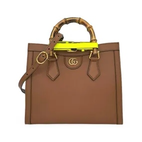 GUCCI: Calfskin Small Diana Tote