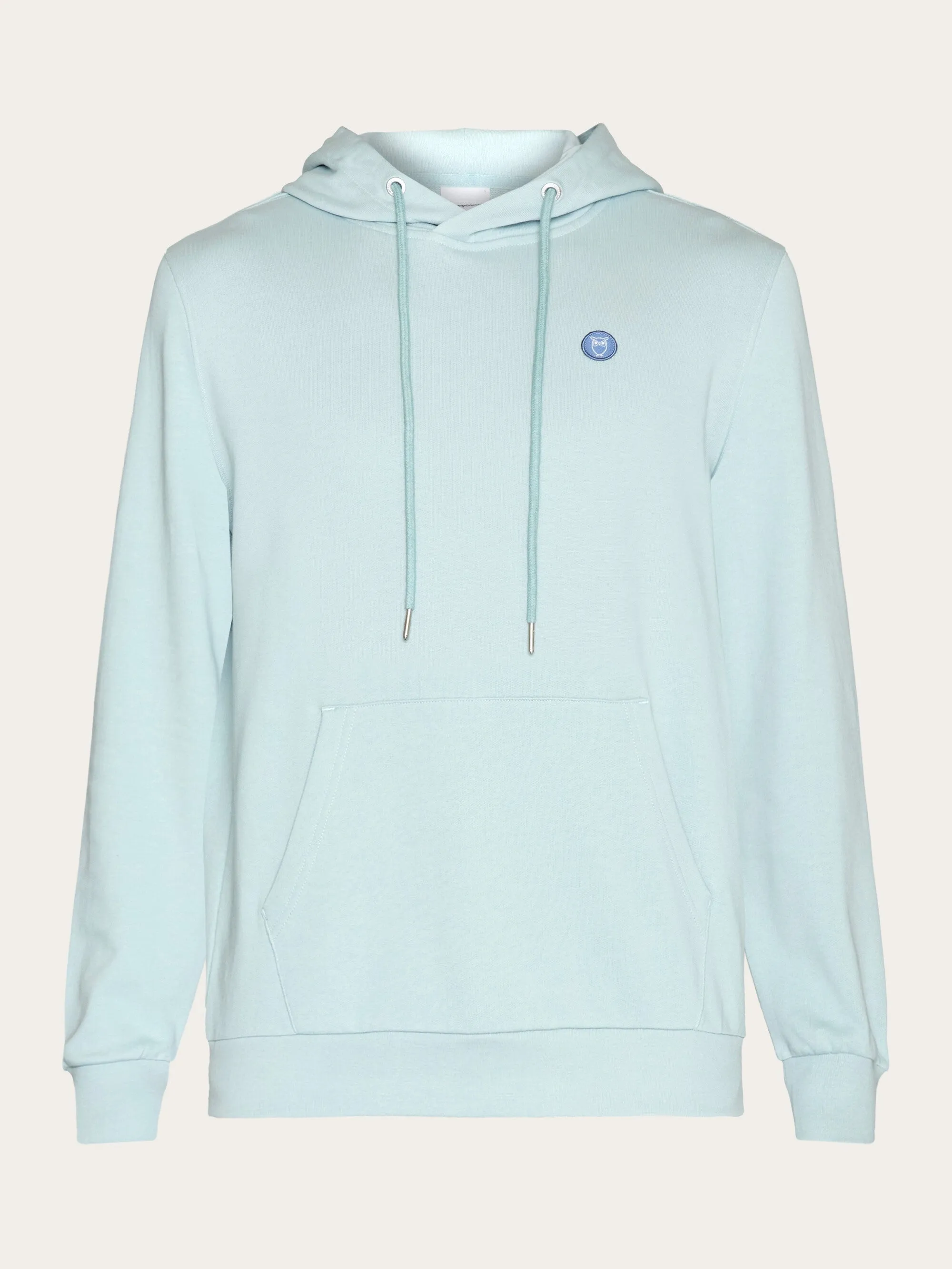 Hood basic badge sweat - Gray Mist