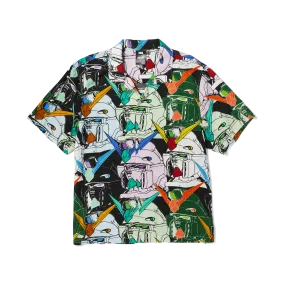 HUF x Gundam Heads Resort Shirt