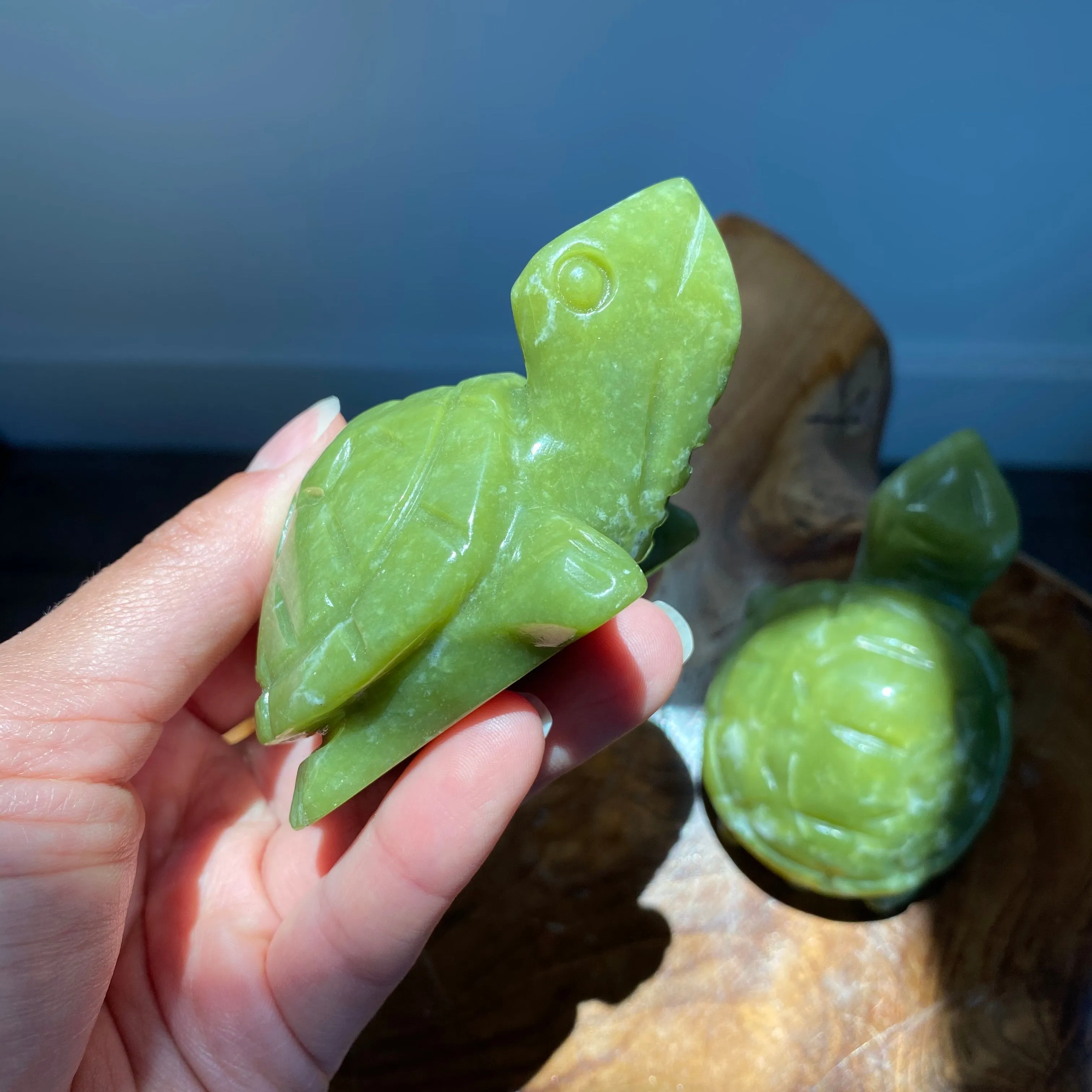 Jade Turtle Carving