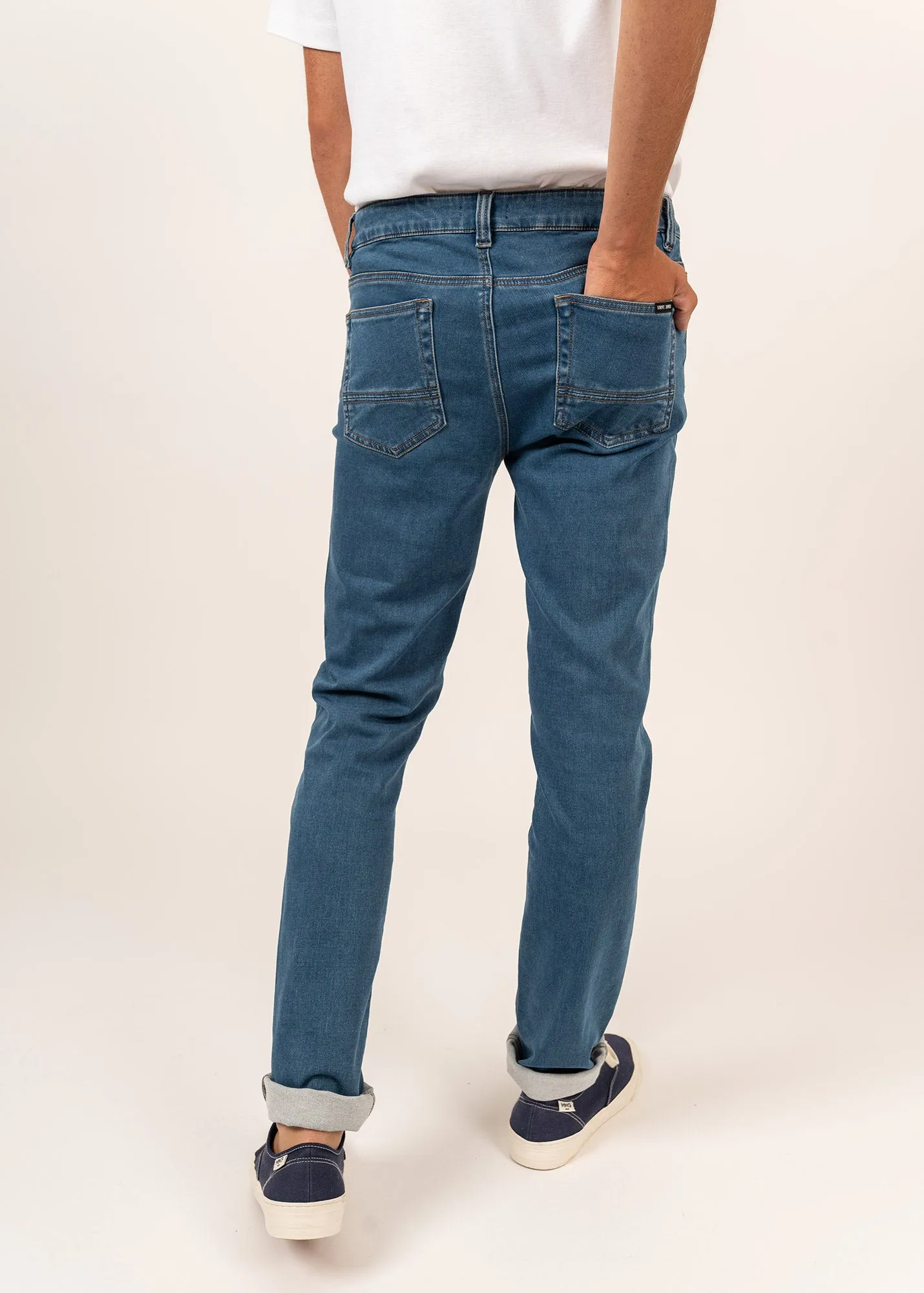 Jasper knit jeans - comfort fit, in cotton (COOPER JEAN)