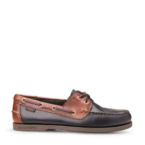 Jetty Boatshoe S19 - Black / Tan