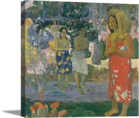 La Orana Maria | Paul Gauguin Masters Classic Art in Gallery Wrapped Canvas | Various Sizes