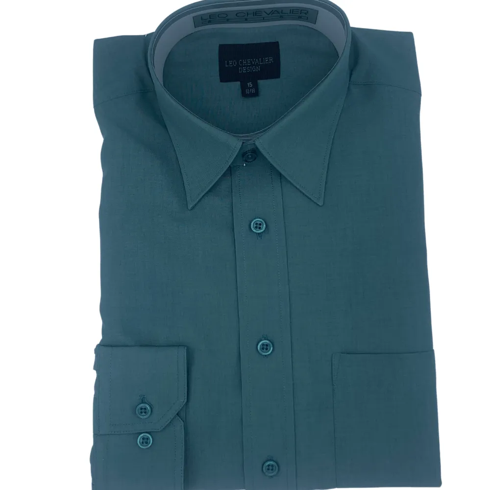 Leo Chevalier Long Sleeve Dress Shirt - 225156 - Assorted Colours