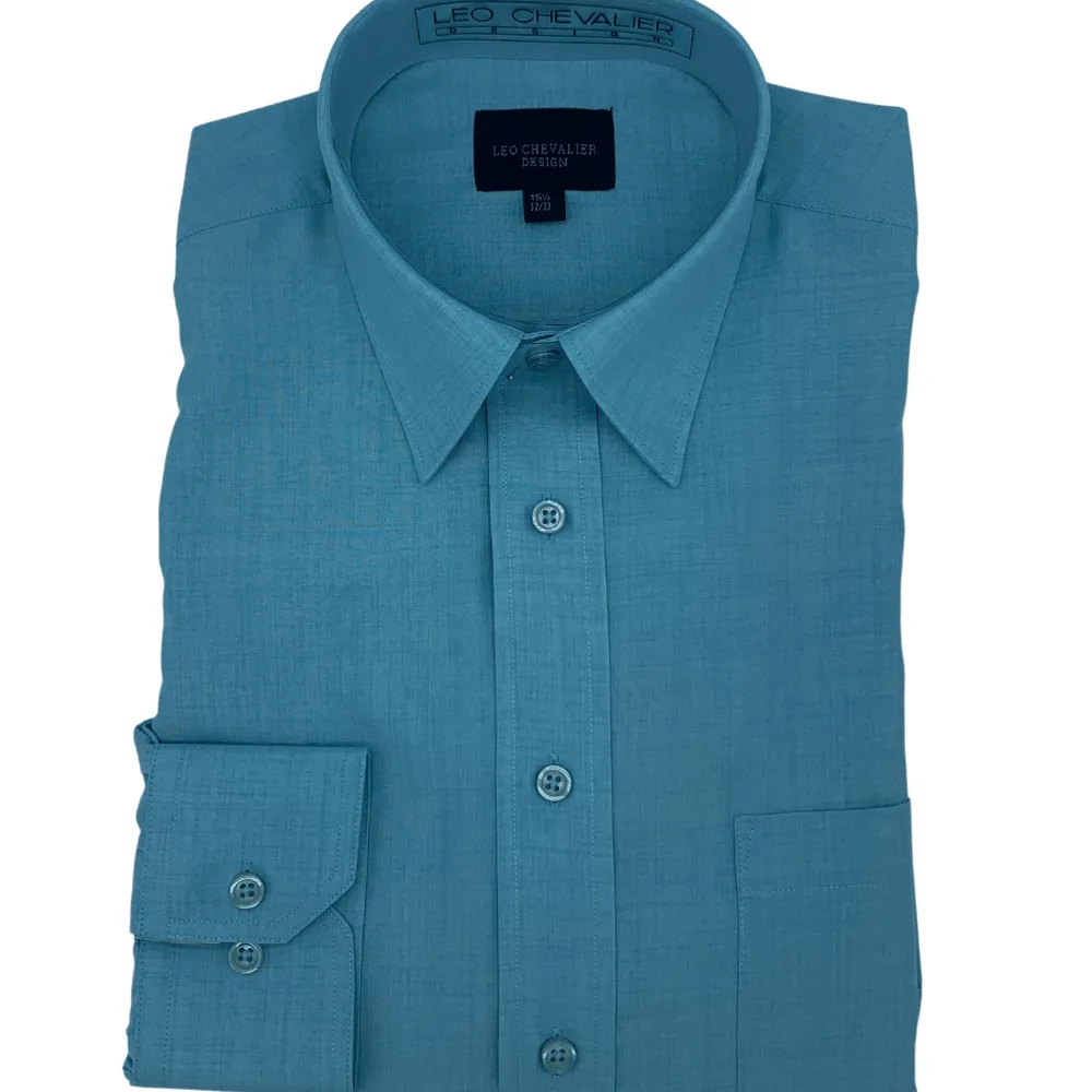 Leo Chevalier Long Sleeve Dress Shirt - 225156 - Assorted Colours