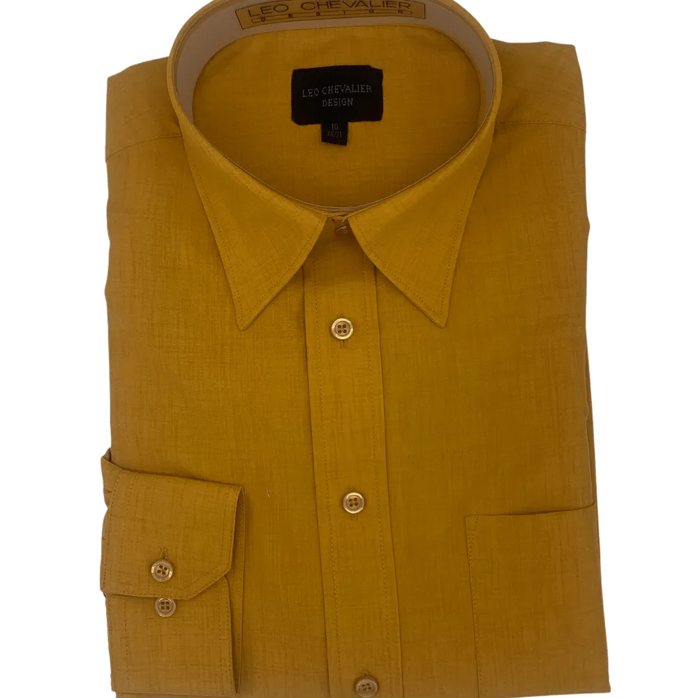 Leo Chevalier Long Sleeve Dress Shirt - 225156 - Assorted Colours