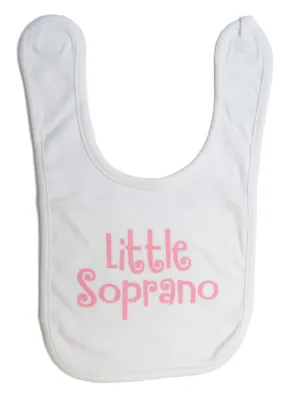 “Little Soprano” Baby Bib