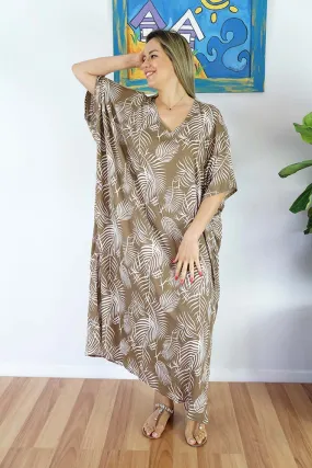 Long Kaftan "Palm Cove"