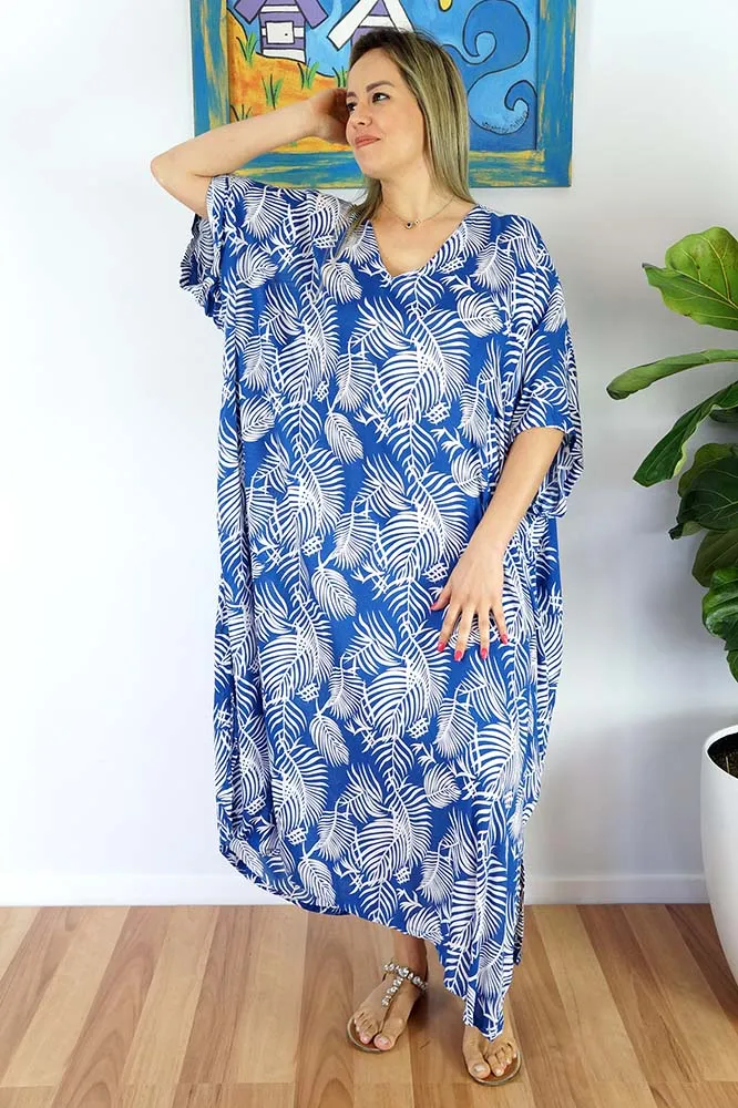 Long Kaftan "Palm Cove"