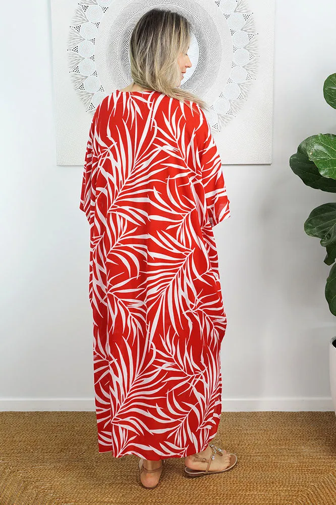 Long Kaftan "Vines"