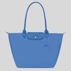 LONGCHAMP Le Pliage Green L Tote Bag Blue L1899919