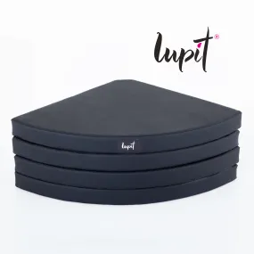 Lupit Crash Mat Round Premium Black | 150 cm - 8 cm