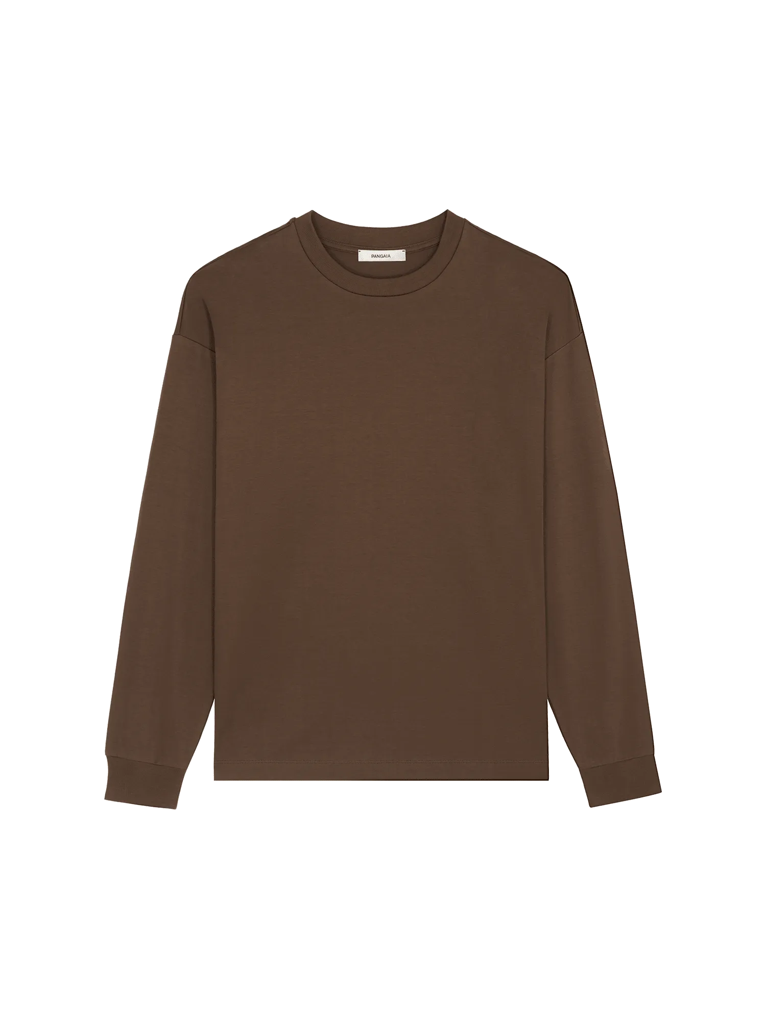 Mens DNA Long Sleeve T-Shirt—cacoa brown