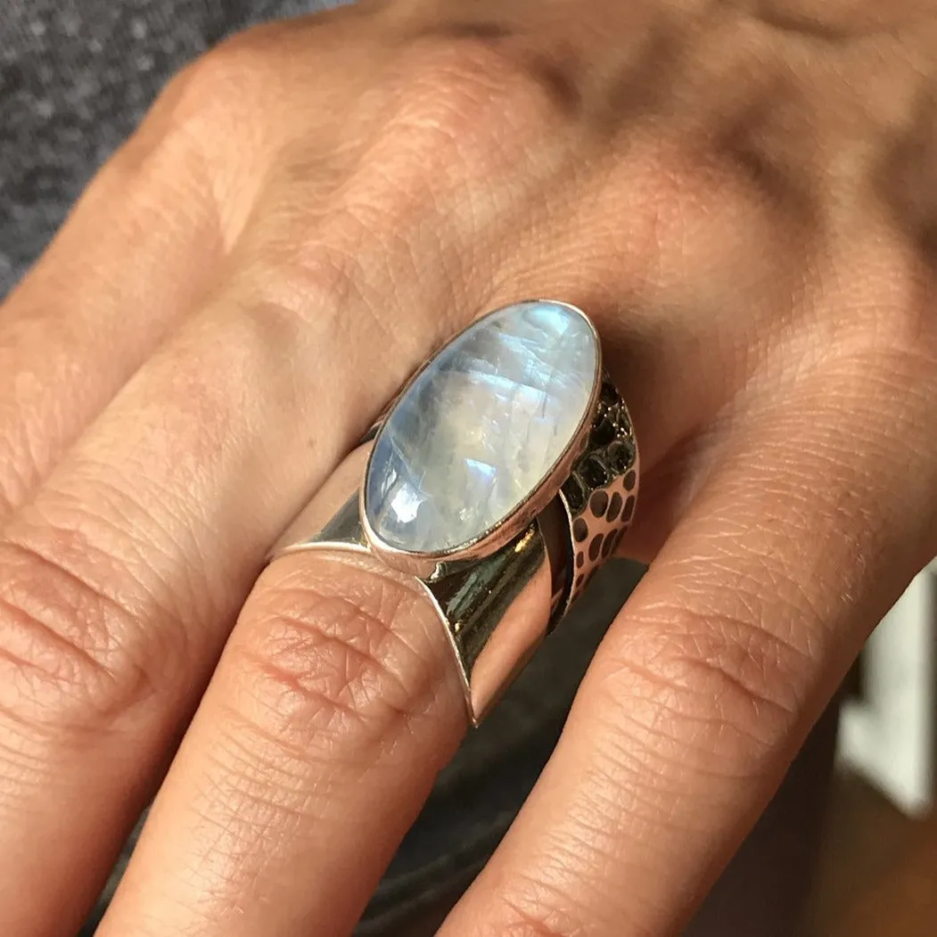 Moonstone Ring