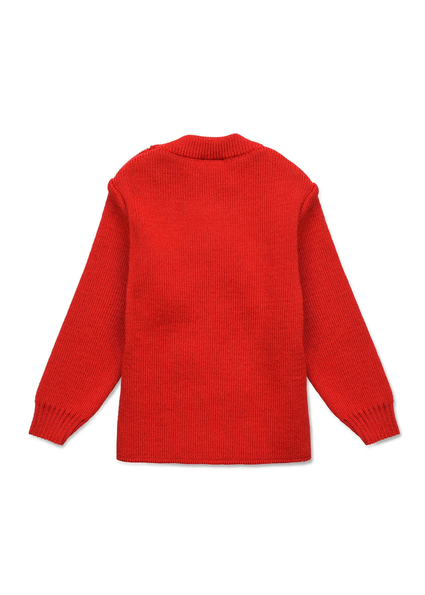 Moussaillon sailor jumper for babies - in blended wool (ROUGE)