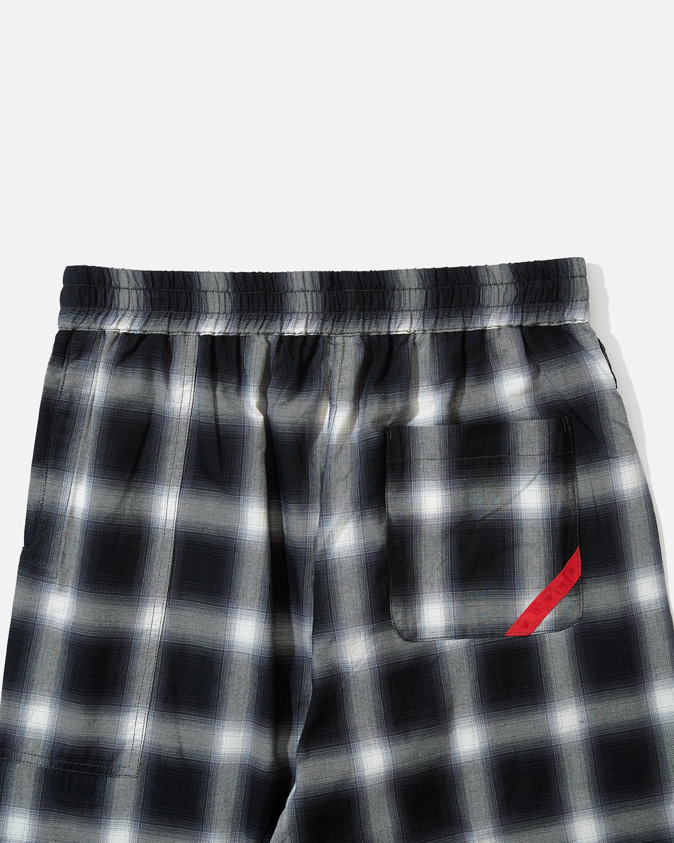 Night Pants Ombre - Black Plaid