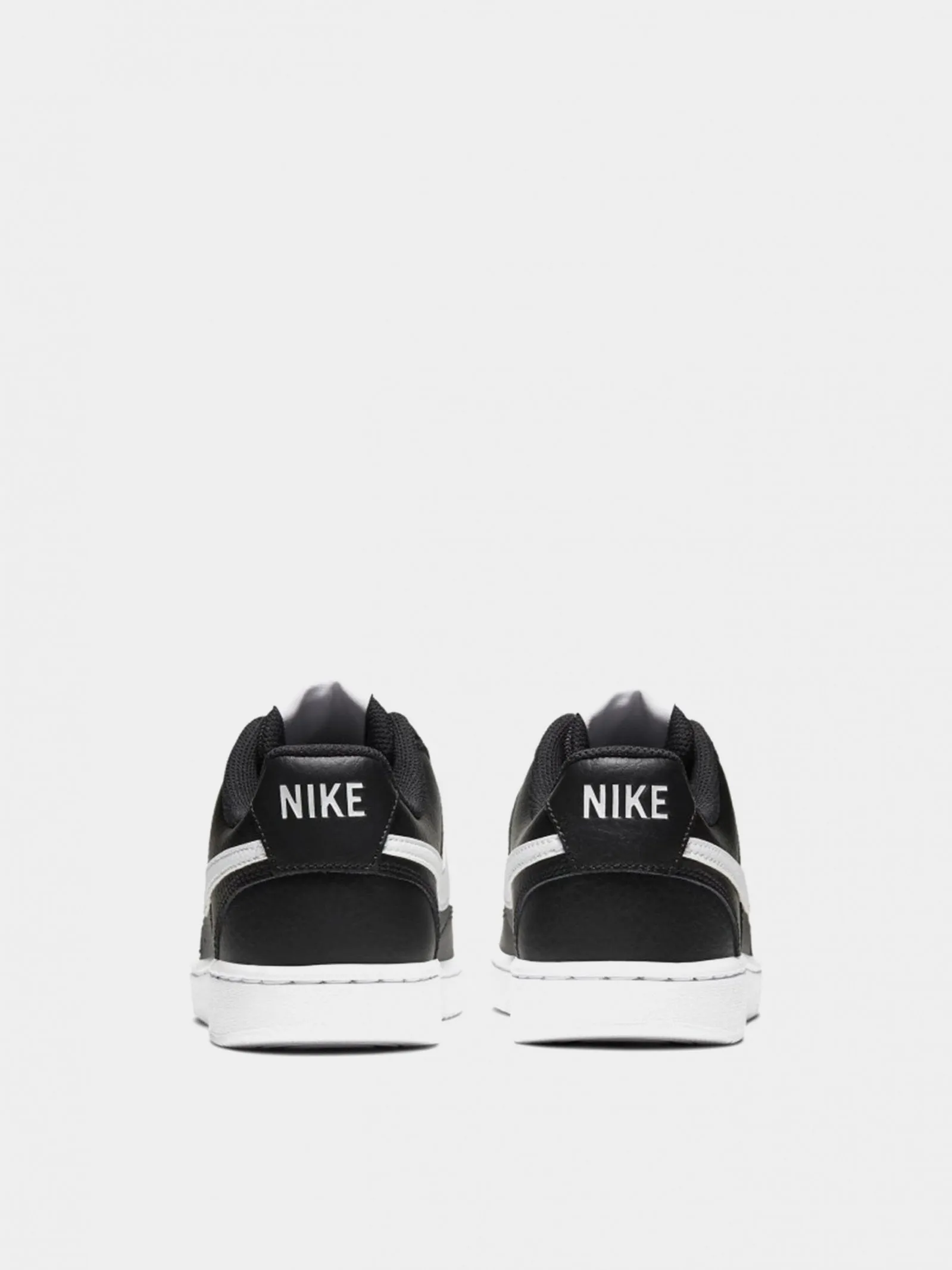 Nike Women's Court Vision Low Shoes - Black / White