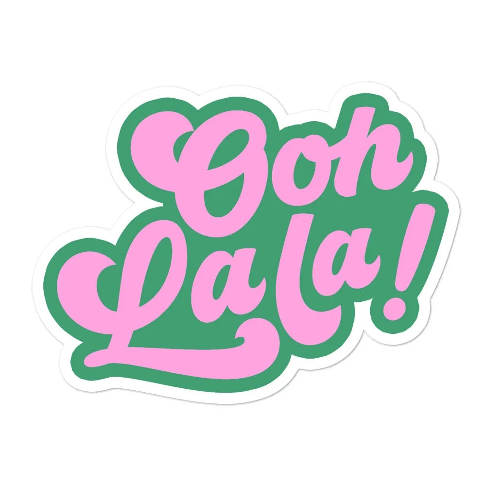 Ooh La La Sticker