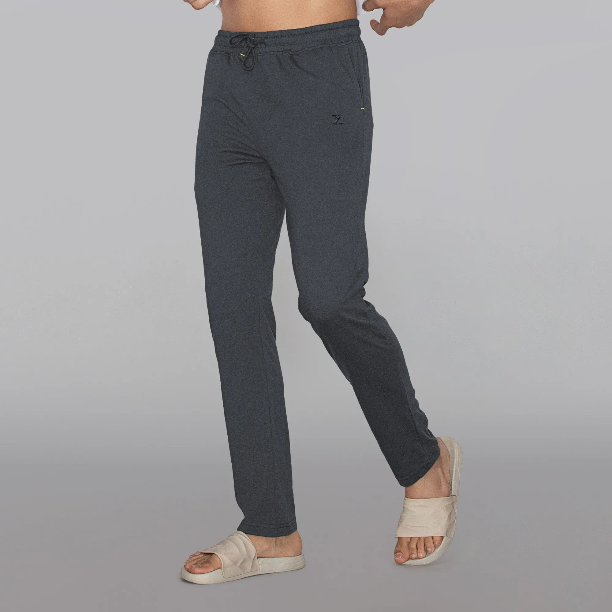 Pace Cotton Rich Track Pants Anchor Grey