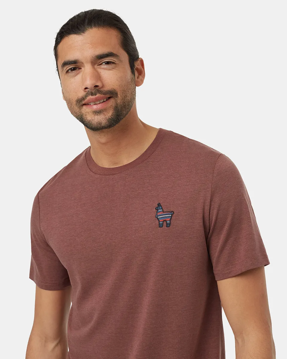 Peru Embroidered Llama T-Shirt