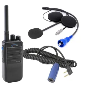 Single Seat Kit with UHF Digital Radio & Helmet Kit