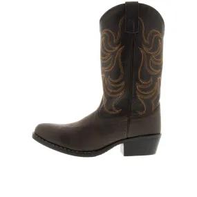 Smoky Mountain Boots Youth Monterey Western Brown Black