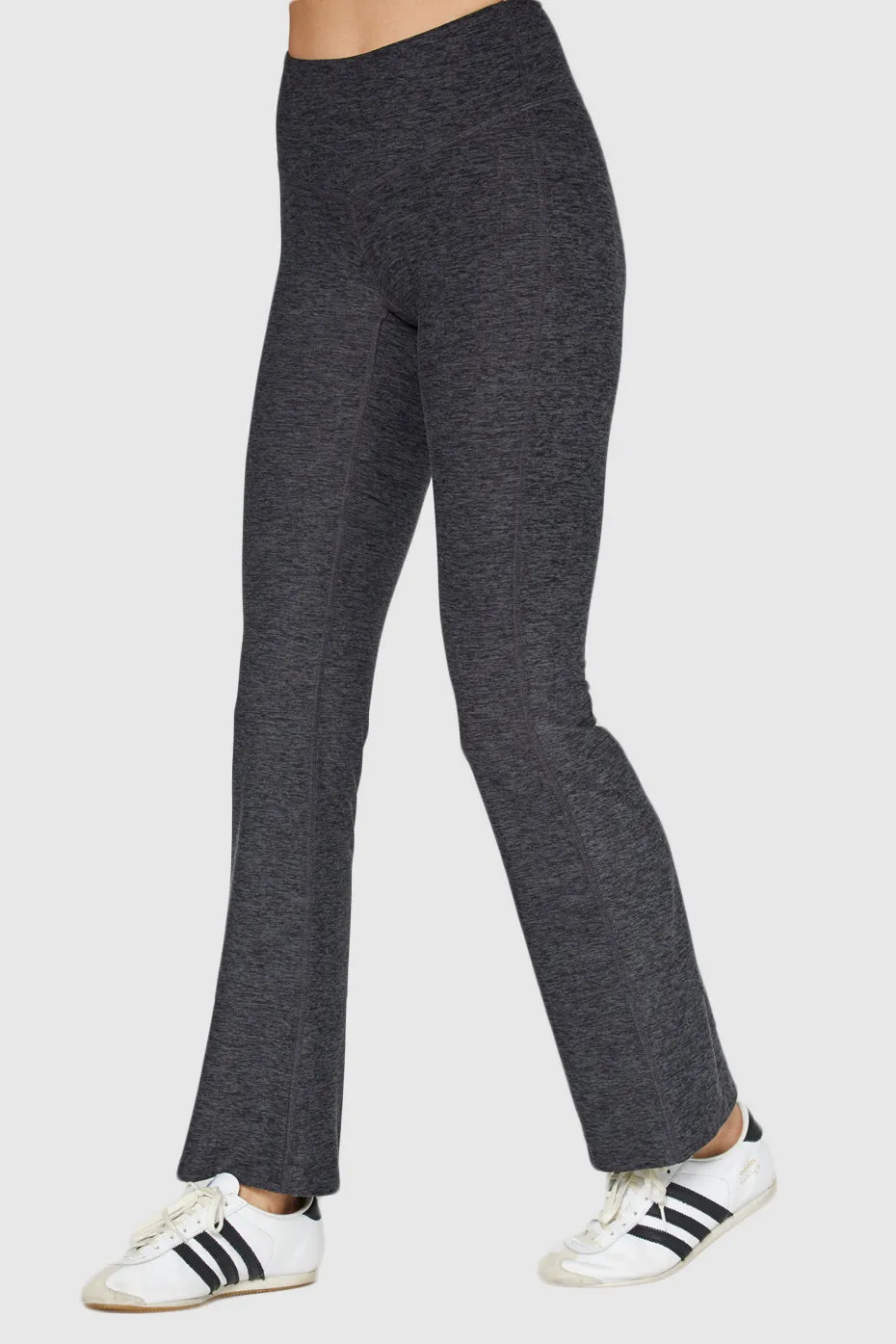 Soft Heather Jersey Flare Leggings