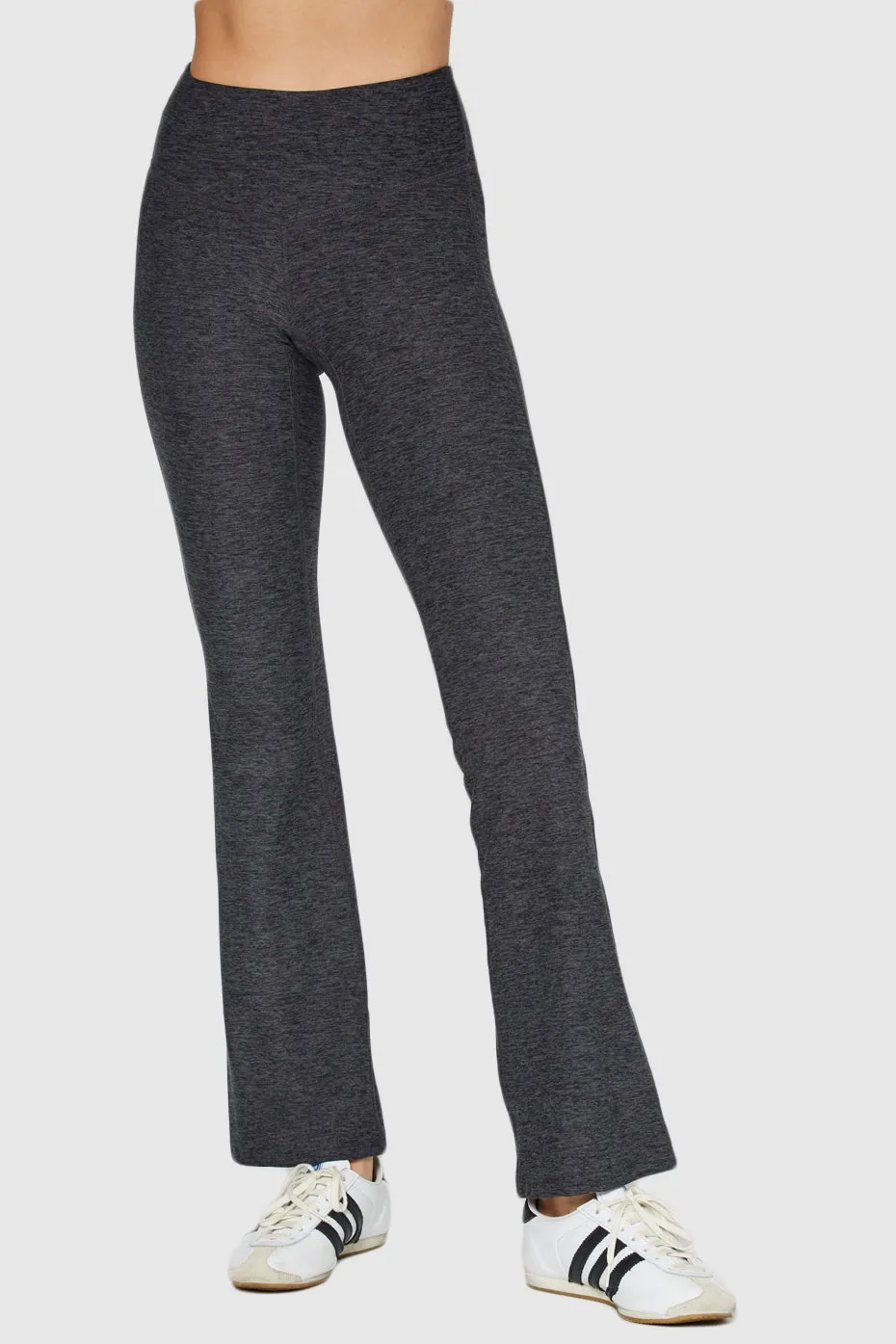 Soft Heather Jersey Flare Leggings