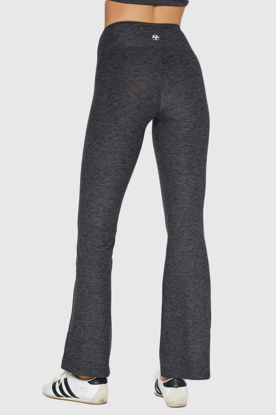 Soft Heather Jersey Flare Leggings