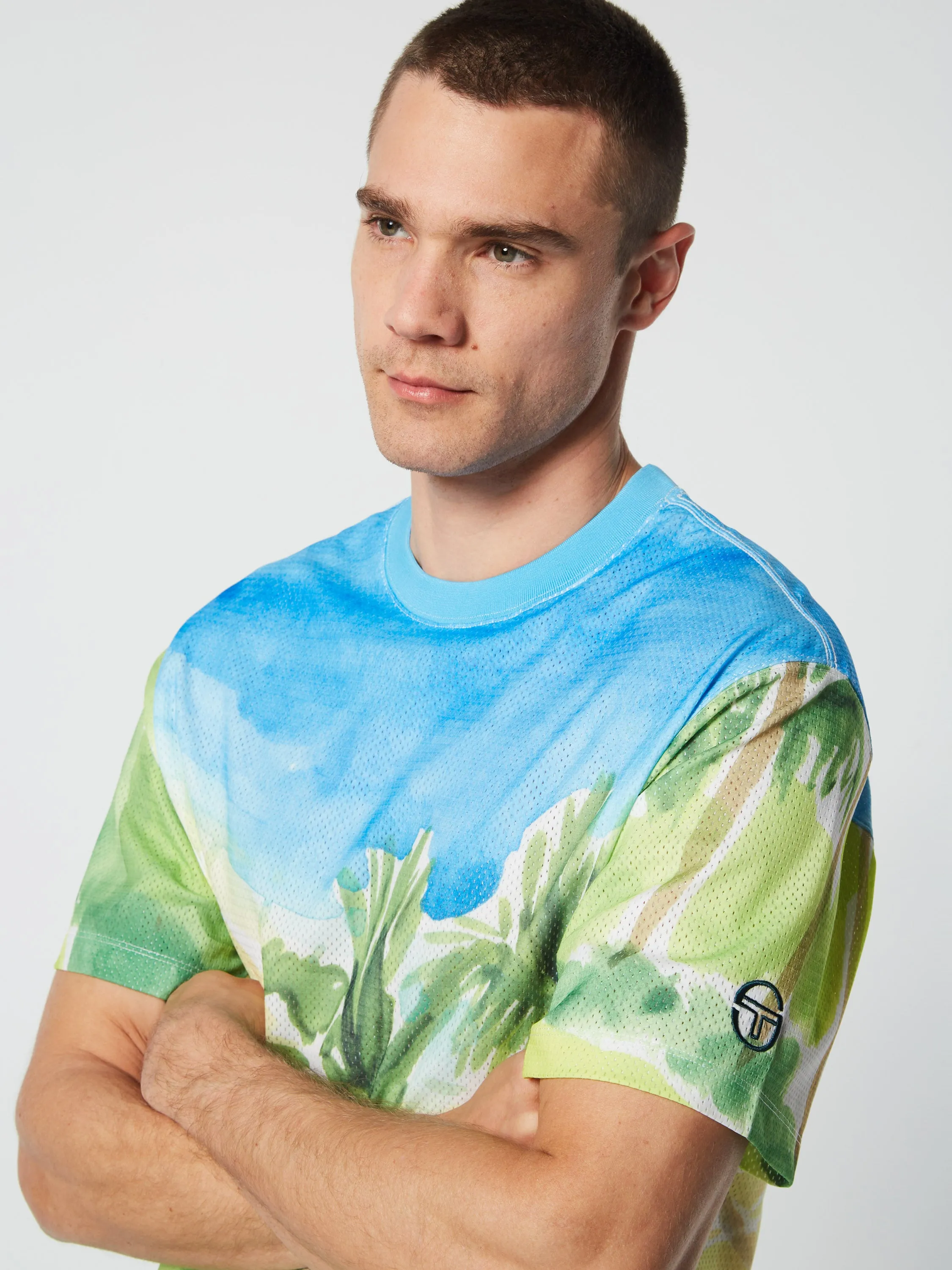 Spazio T-Shirt- Multi Print