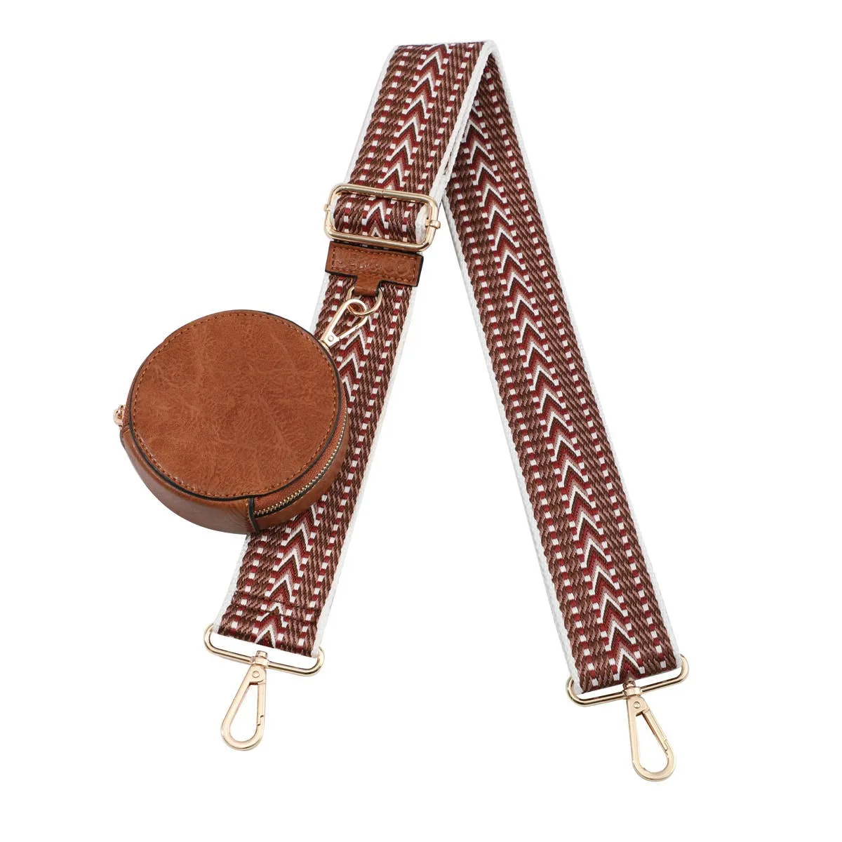 STPP Guitar Strap with Circle Pouch