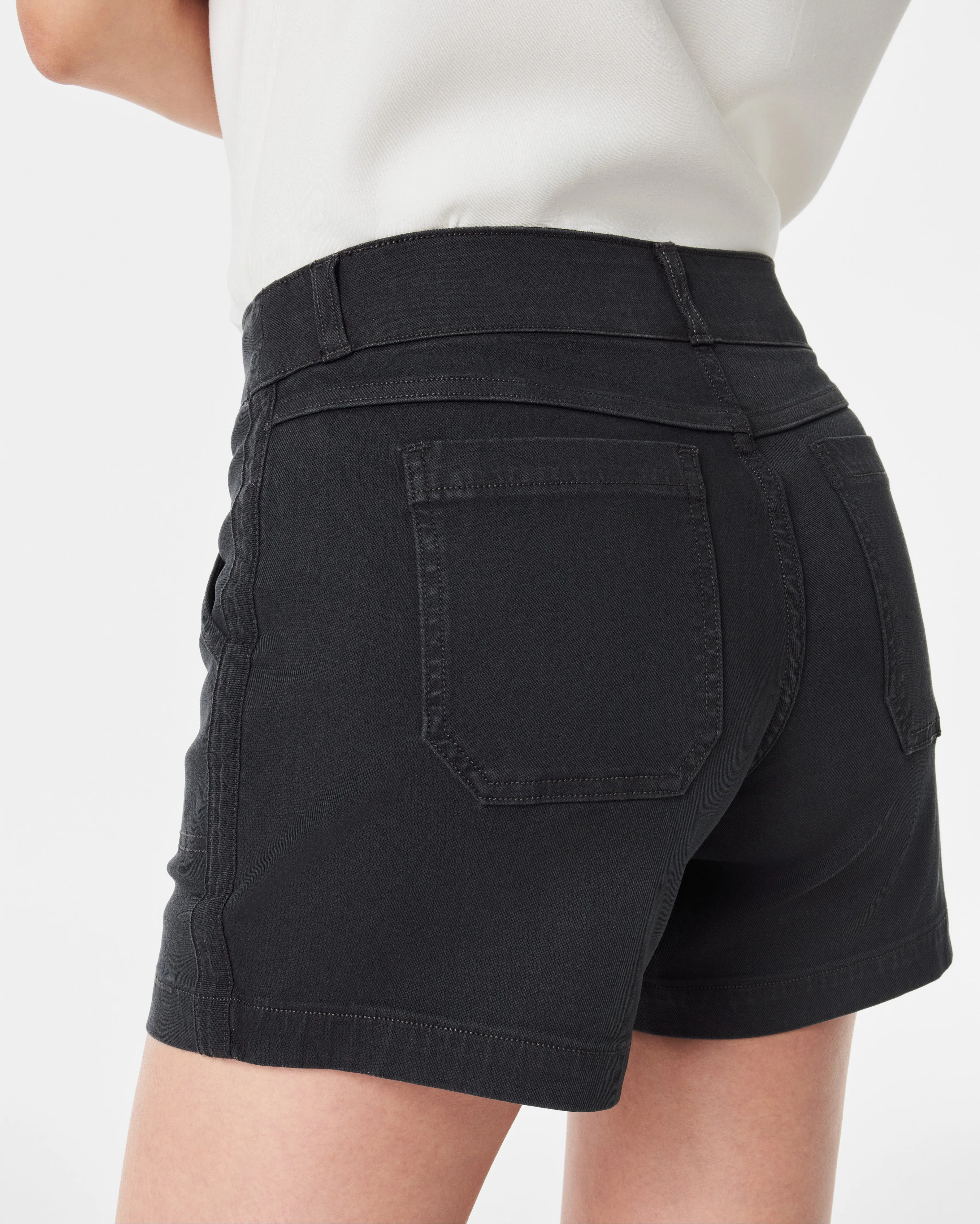 Stretch Twill Shorts, 4"