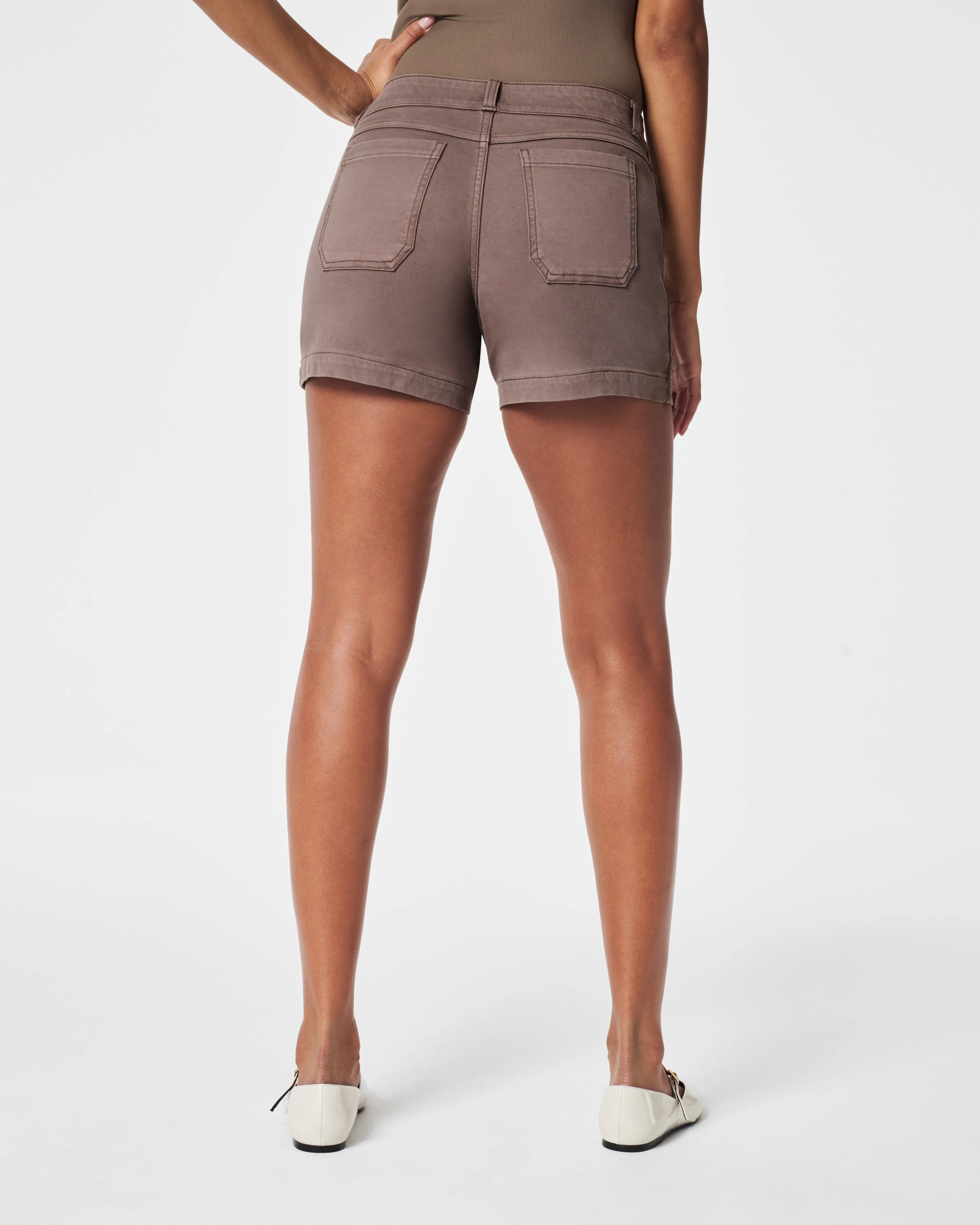 Stretch Twill Shorts, 4"