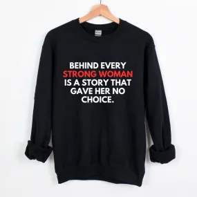 Strong Woman Unisex Sweatshirt