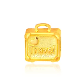 TAKA Jewellery 916 Gold Charm Suitcase