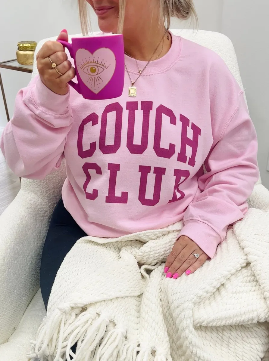 'Team Nap/Couch Club' Crewneck Sweatshirt