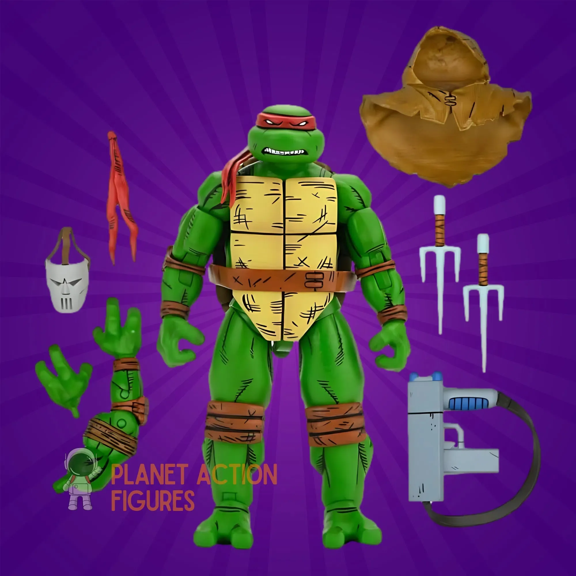 Teenage Mutant Ninja Turtles: Raphael: Mirage Comics: 7 Inch Figure