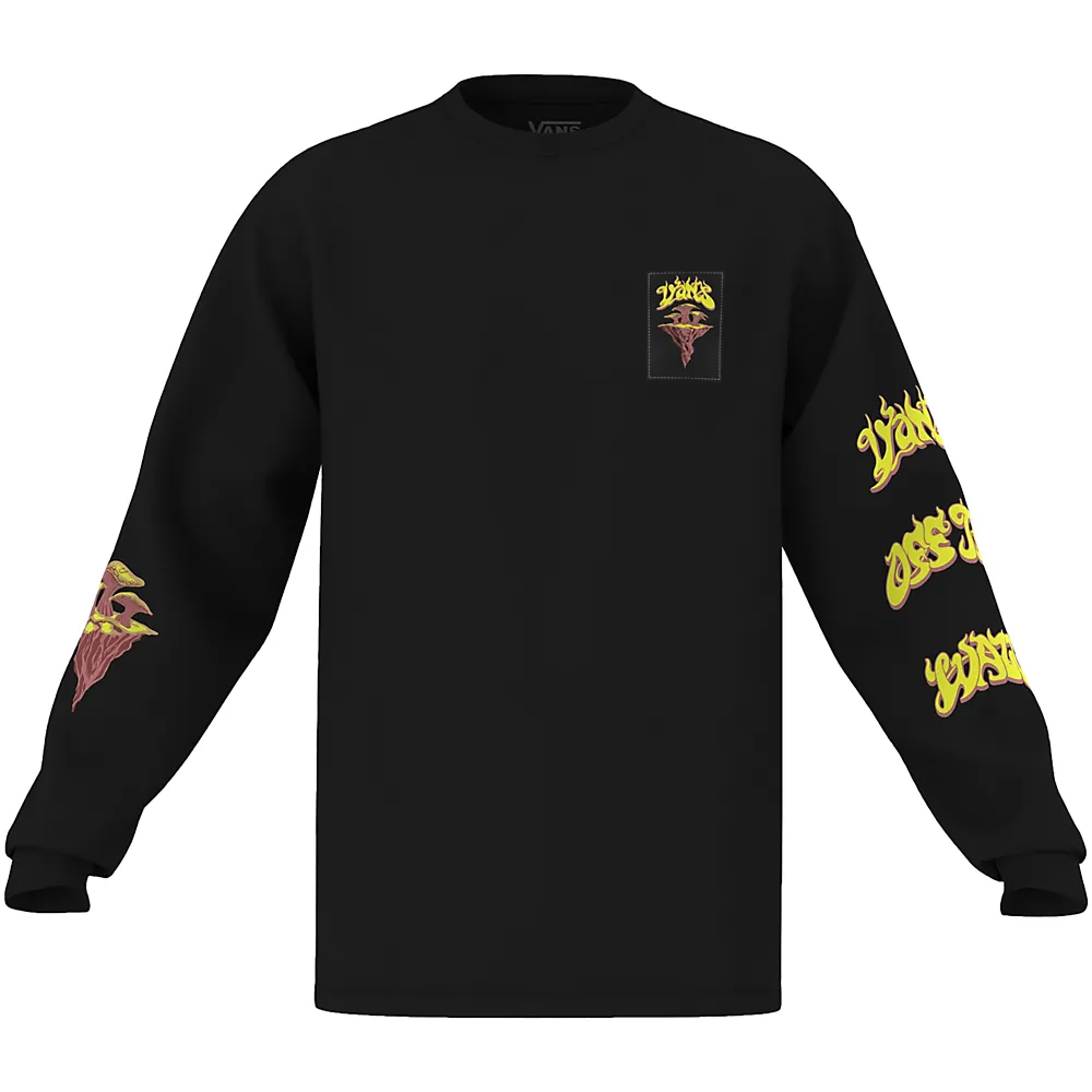 Vans To A Higher Place Long Sleeve Shirt (Black)