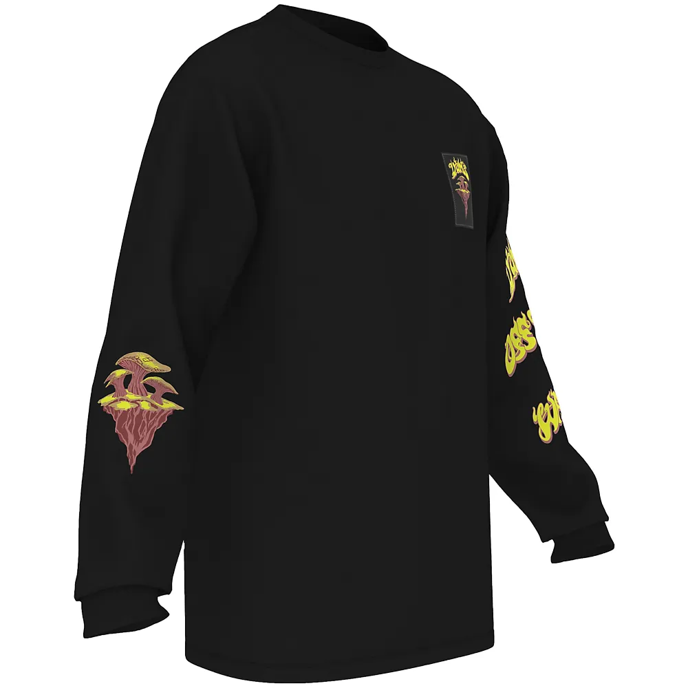 Vans To A Higher Place Long Sleeve Shirt (Black)