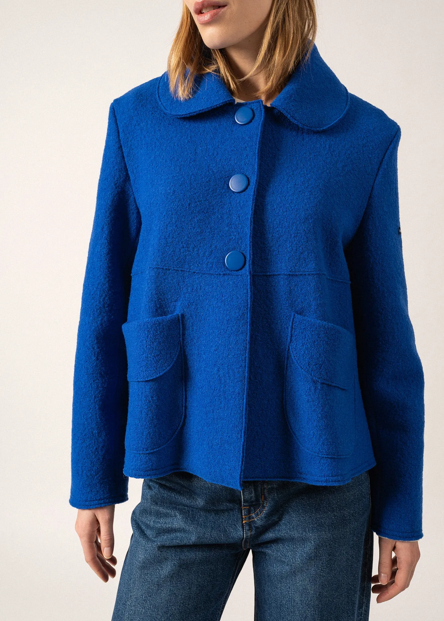 Villedieu short jacket - in boiled wool (GITANE)